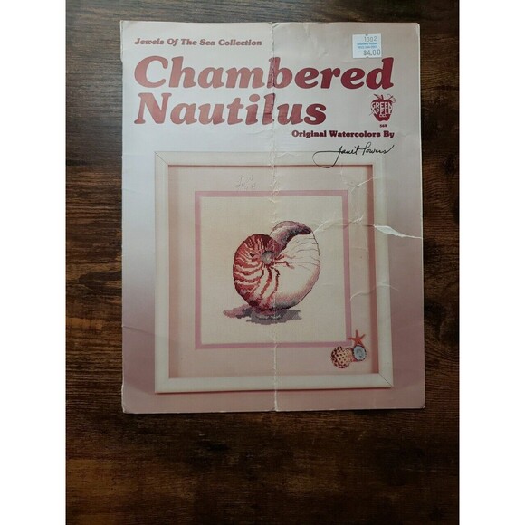 Seaside Cross Stitch Pattern Lot 4 Ray Davenport Shell Sand Dollar Beach Ocean - Picture 6 of 11